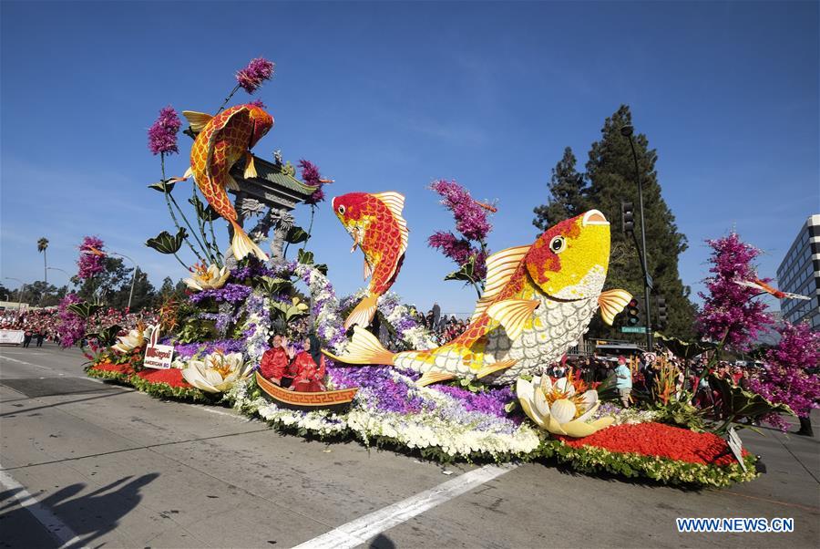 U.S.-LOS ANGELES-ROSE PARADE