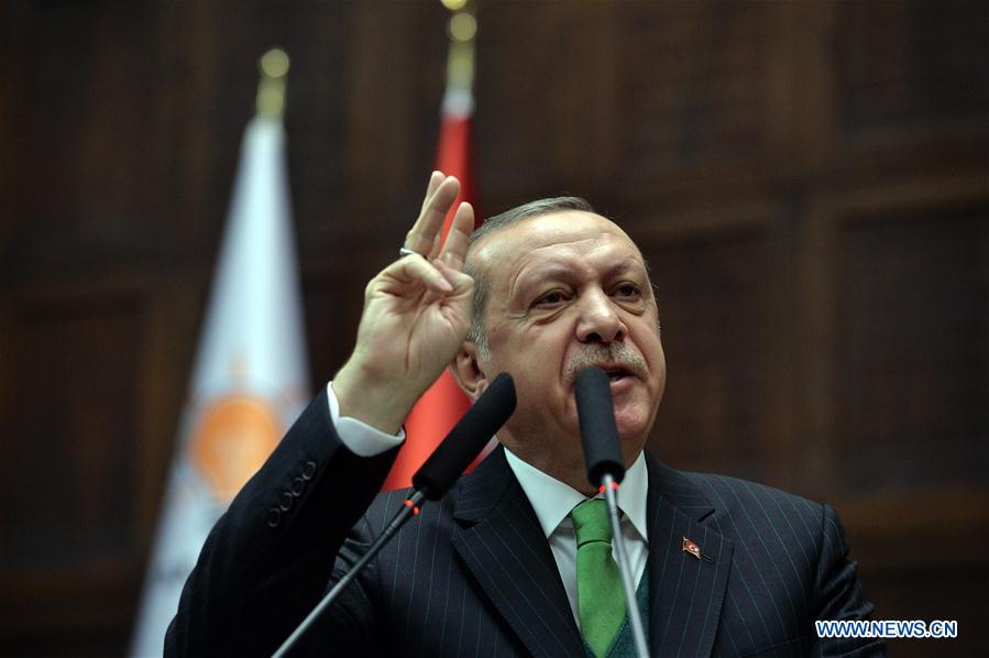 TURKEY-ANKARA-PRESIDENT-ERDOGAN-SYRIA-OPPOSITION GROUP