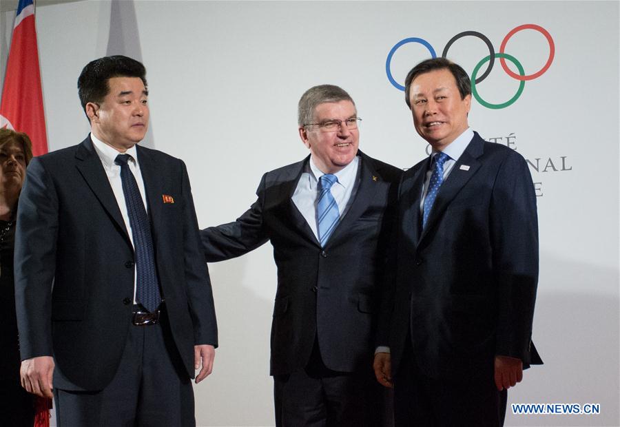 (SP)SWITZERLAND-LAUSANNE-IOC-PYEONGCHANG WINTER OLYMPICS-MEETING