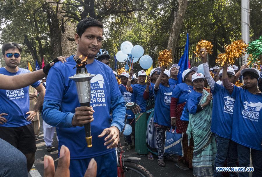 (SP)INDIA-KOLKATA-SPECIAL OLYMPIC TORCH RUN