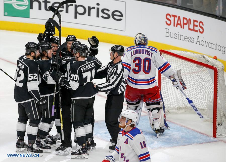 (SP)U.S.-LOS ANGELES-NHL-KINGS VS RANGERS