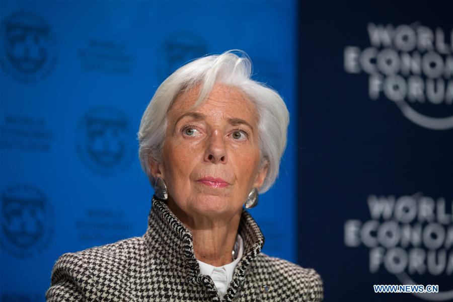 SWITZERLAND-DAVOS-IMF-GLOBAL GROWTH FORECAST