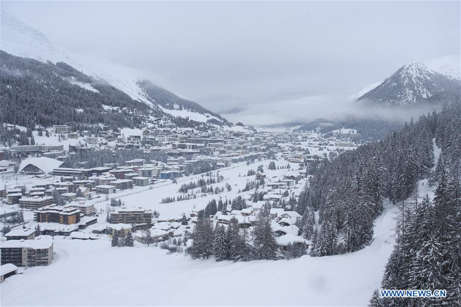 SWITZERLAND-DAVOS-SNOW