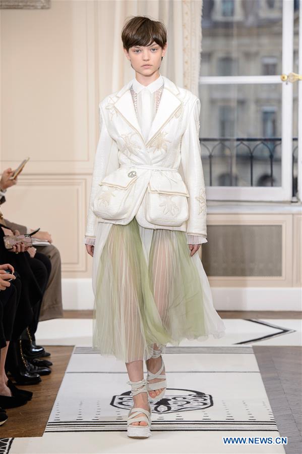 FRANCE-PARIS-FASHION WEEK-HAUTE COUTURE-SCHIAPARELLI