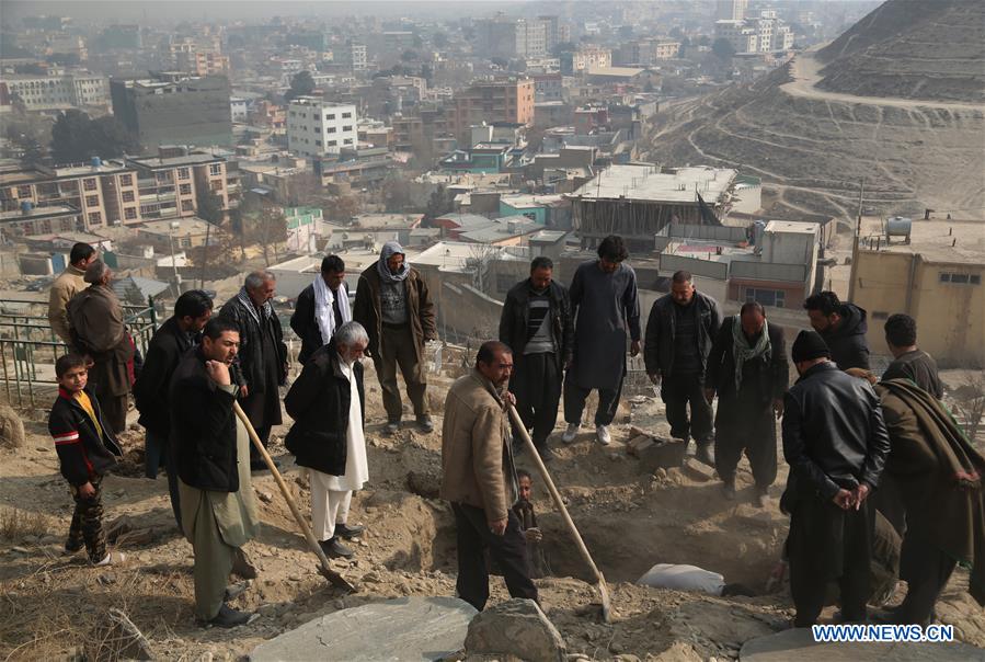 AFGHANISTAN-KABUL-FUNERAL CEREMONY-SUICIDE ATTACK