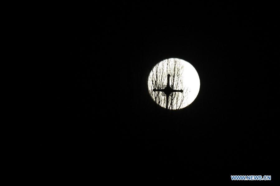 BOSNIA AND HERZEGOVINA-SARAJEVO-"SUPER MOON"