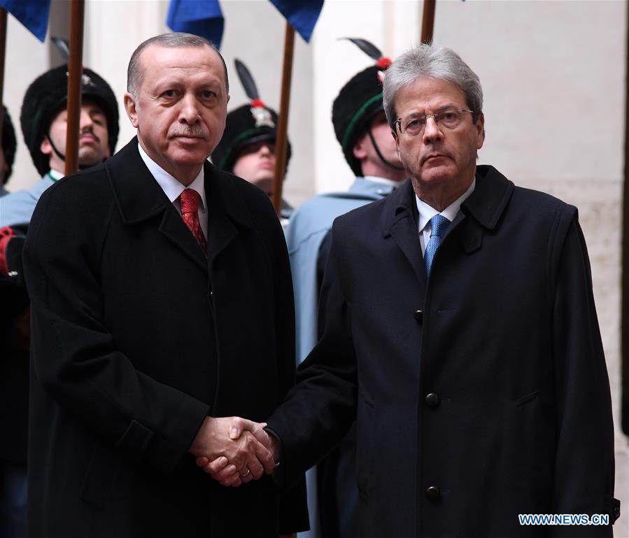 ITALY-ROME-TURKEY-PRESIDENT-VISIT