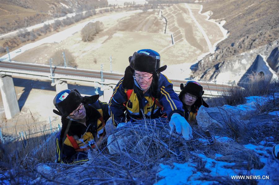 CHINA-HOHHOT-RAILWAY-WORKERS (CN)