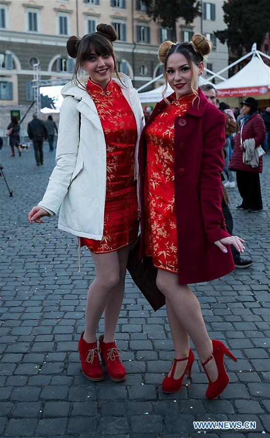 ITALY-ROME-CHINESE LUNAR NEW YEAR-CELEBRATION