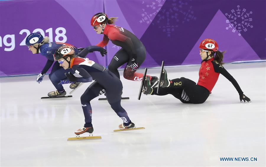 (SP)OLY-SOUTH KOREA-PYEONGCHANG-SHORT TRACK-WOMEN'S 500M