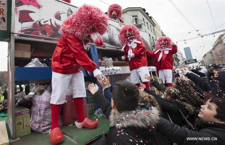 SWITZERLAND-BASEL-CARNIVAL