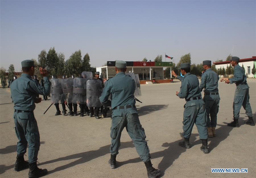 AFGHANISTAN-HELMAND-LASHKAR GAH-MILITARY TRAINING