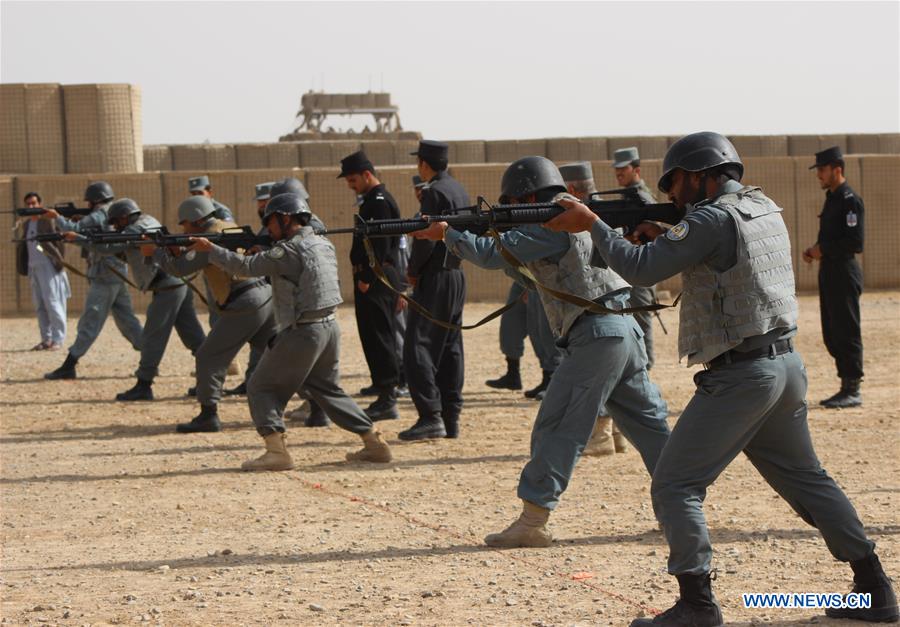 AFGHANISTAN-HELMAND-LASHKAR GAH-MILITARY TRAINING