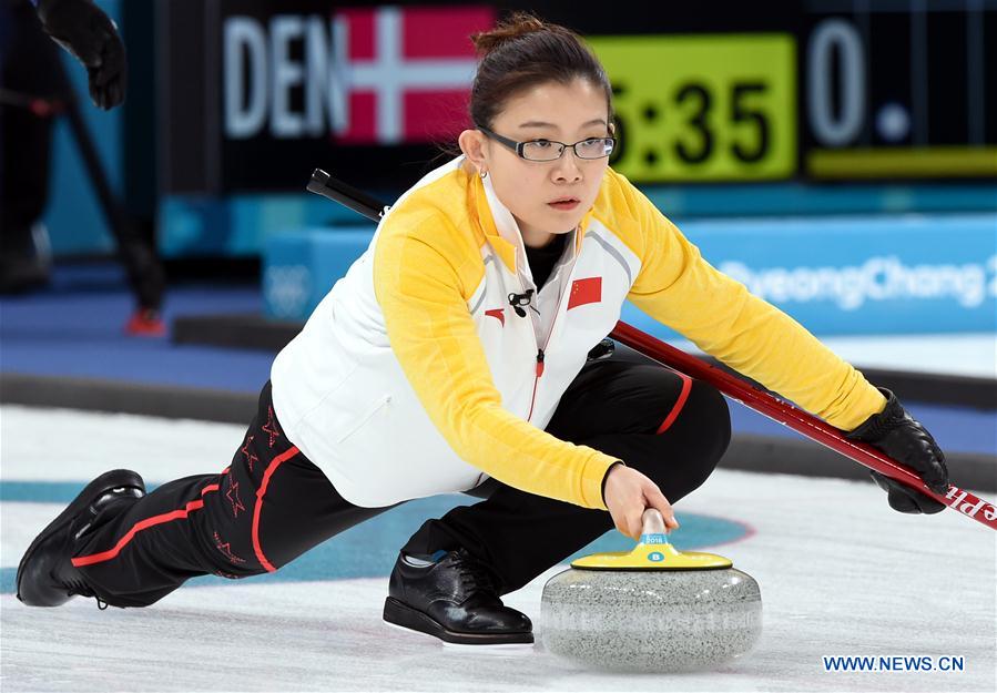 (SP)OLY-SOUTH KOREA-PYEONGCHANG-CURLING-WOMEN'S ROUND ROBIN-CHN VS SWE