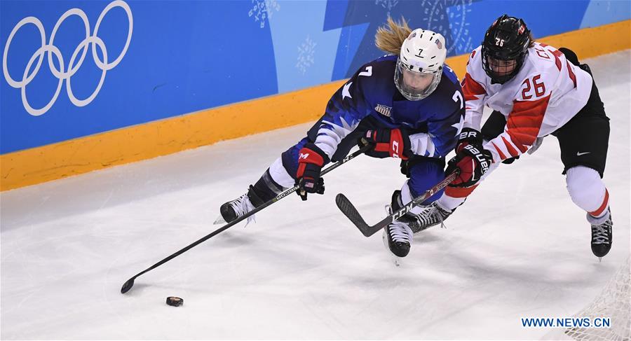 (SP)OLY-SOUTH KOREA-PYEONGCHANG-ICE HOCKEY-WOMEN-FINAL-USA VS CAN