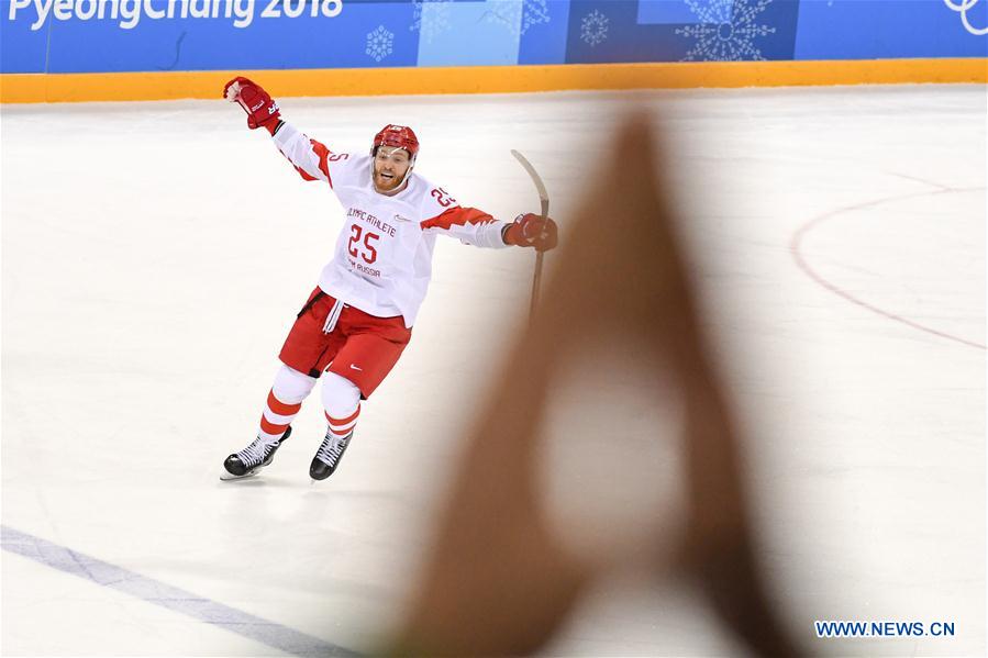 (SP)OLY-SOUTH KOREA-PYEONGCHANG-ICE HOCKEY-MEN'S SEMI-FINAL-OAR VS CZE