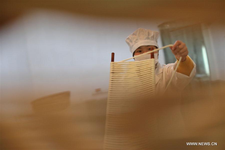 CHINA-GUIZHOU-SUIYANG-RURAL ECONOMY-NOODLE-MAKING (CN)