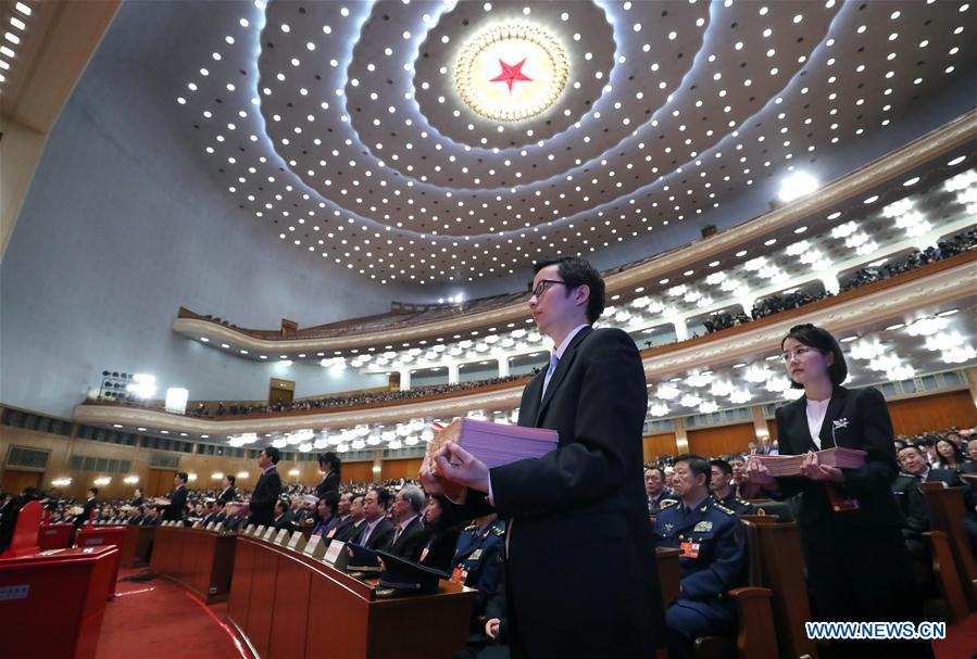 (TWO SESSIONS)CHINA-BEIJING-NPC-SIXTH PLENARY MEETING(CN)