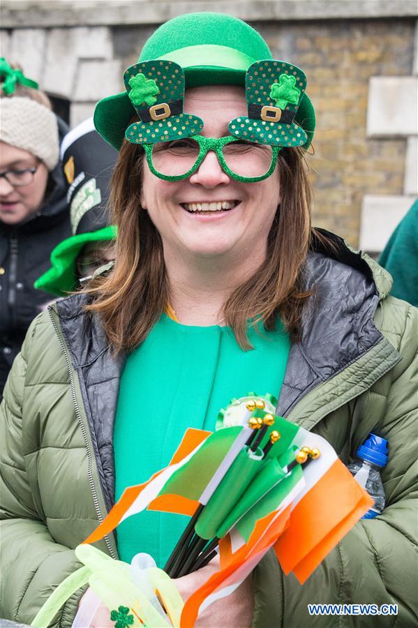 BRITAIN-LONDON-ST. PATRICK'S DAY PARADE