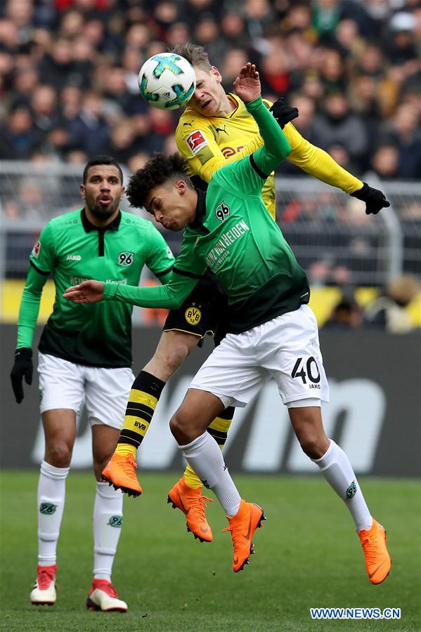 (SP)GERMANY-DORTMUND-SOCCER-BUNDESLIGA-DORTMUND VS HANNOVER