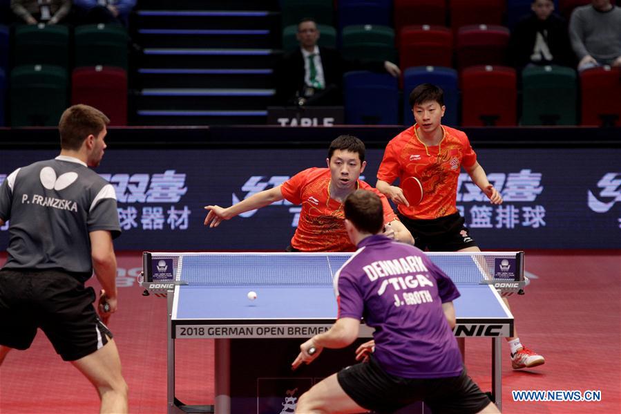 (SP)GERMANY-BREMEN-TABLE TENNIS-GERMAN OPEN