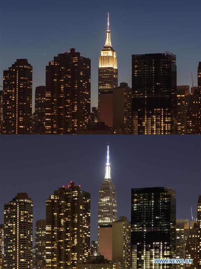 U.S.-NEW YORK-EARTH HOUR