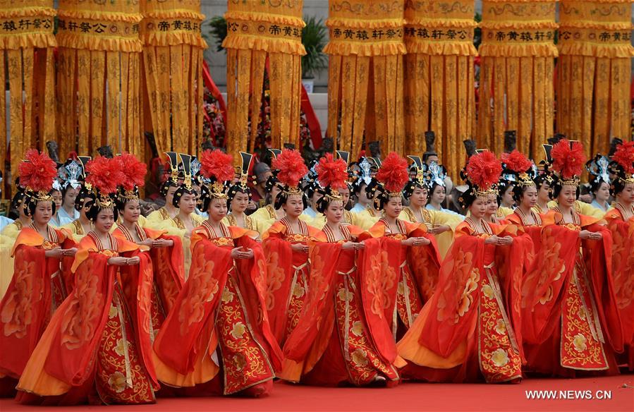 CHINA-SHAANXI-HUANGDI-CEREMONY (CN) 