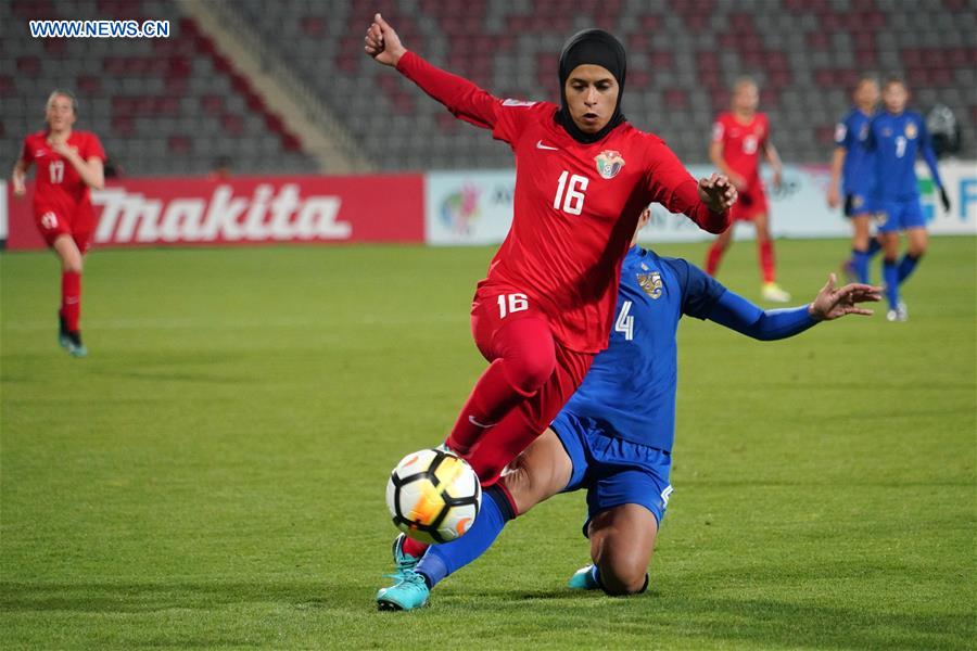 (SP)JORDAN-AMMAN-FOOTBALL-AFC-WOMEN-ASIAN-CUP-JORDAN-THAILAND