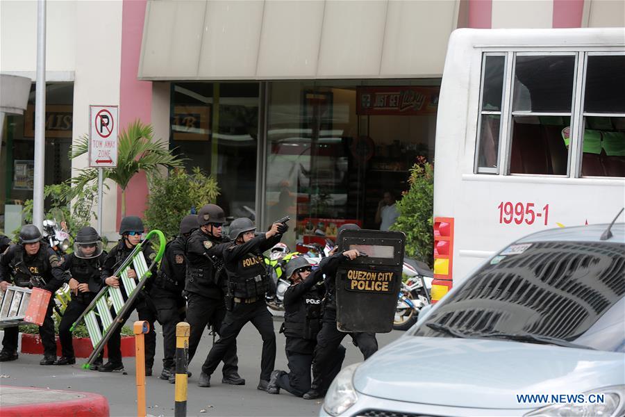 PHILIPPINES-QUEZON CITY-ANTI-TERROR EXERCISE