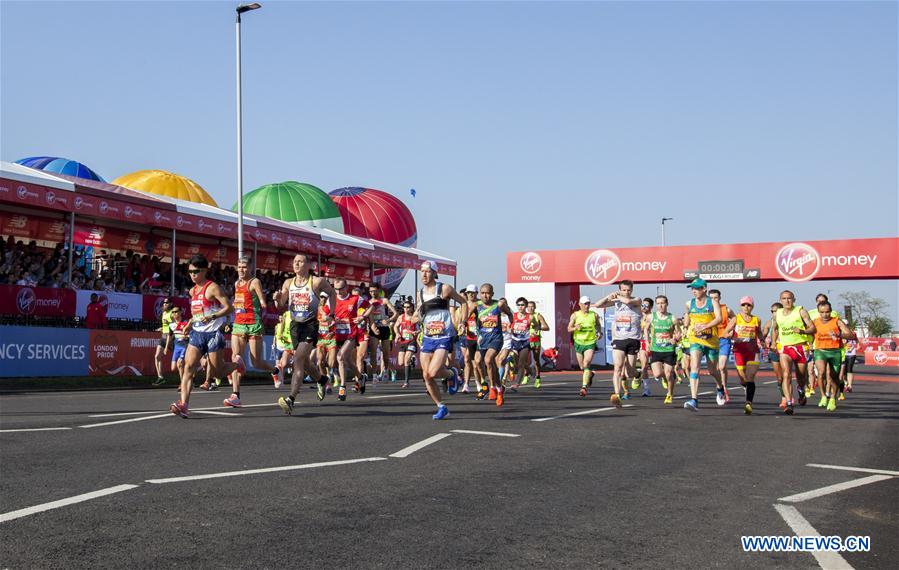 (SP)BRITAIN-LONDON-MARATHON 2018