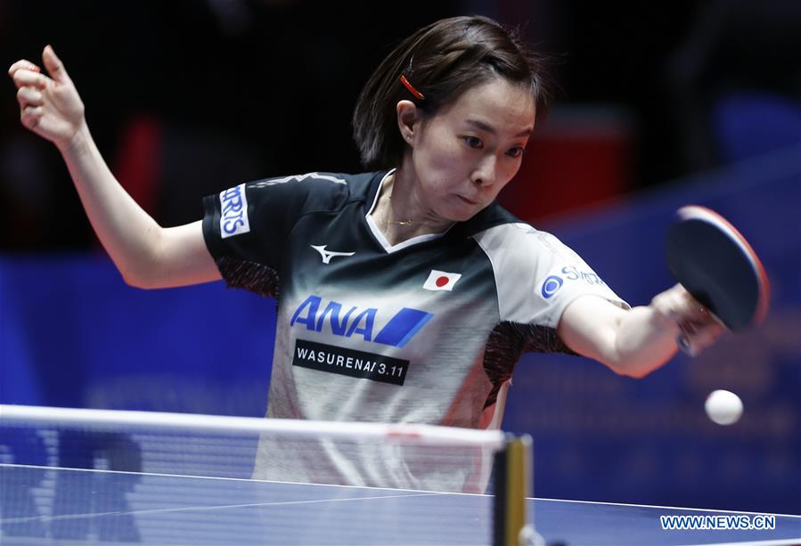 (SP)SWEDEN-HALMSTAD-TABLE TENNIS-WORLD TEAM CHAMPIONSHIPS-DAY 3