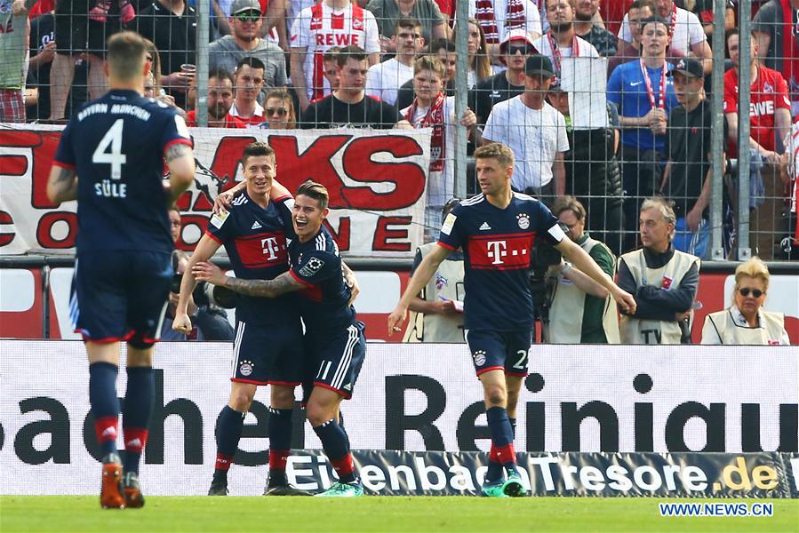 (SP)GERMANY-COLOGNE-SOCCER-BUNDESLIGA-FC COLOGNE VS BAYERN MUNICH