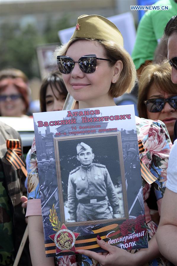 AZERBAIJAN-BAKU-VICTORY DAY-CELEBRATION