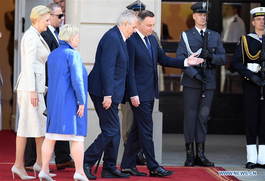 POLAND-WARSAW-CZECH-PRESIDENT-VISIT