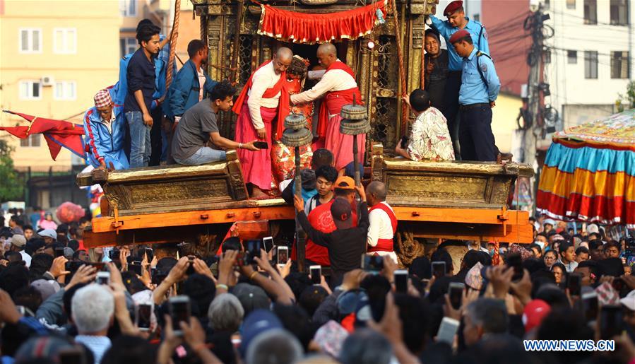 NEPAL-LALITPUR-BHOTO JATRA FESTIVAL