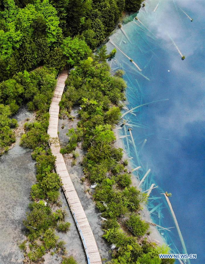 CHINA-SICHUAN-JIUZHAIGOU-SCENERY-EARLY SUMMER (CN)