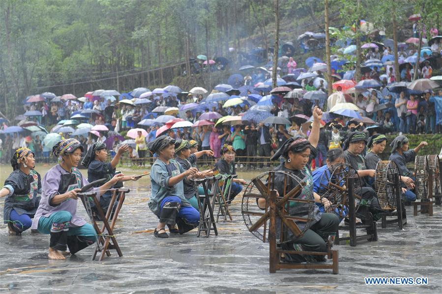 CHINA-HUNAN-MIAO ETHNIC GROUP-CELEBRATION (CN)