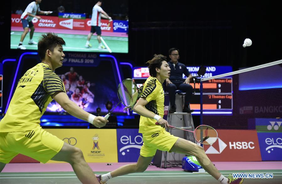 (SP)THAILAND-BANGKOK-BADMINTON-THOMAS CUP