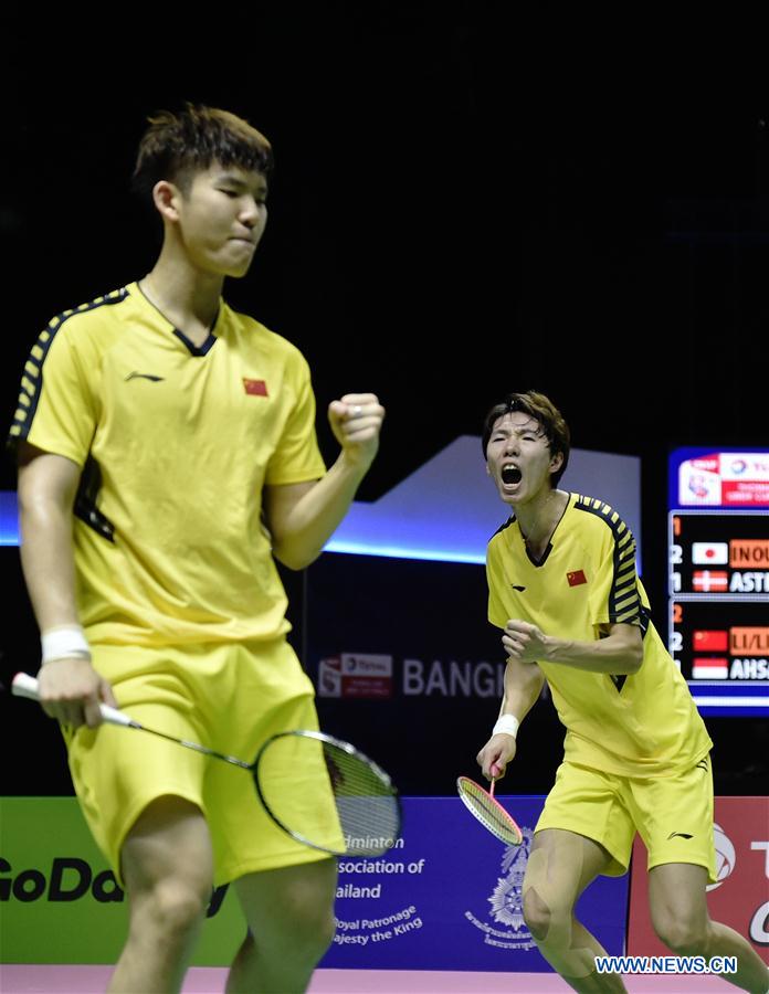 (SP)THAILAND-BANGKOK-BADMINTON-THOMAS CUP