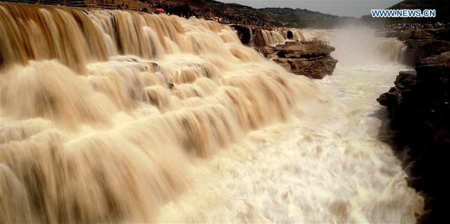 #CHINA-SHAANXI-HUKOU WATERFALL(CN)