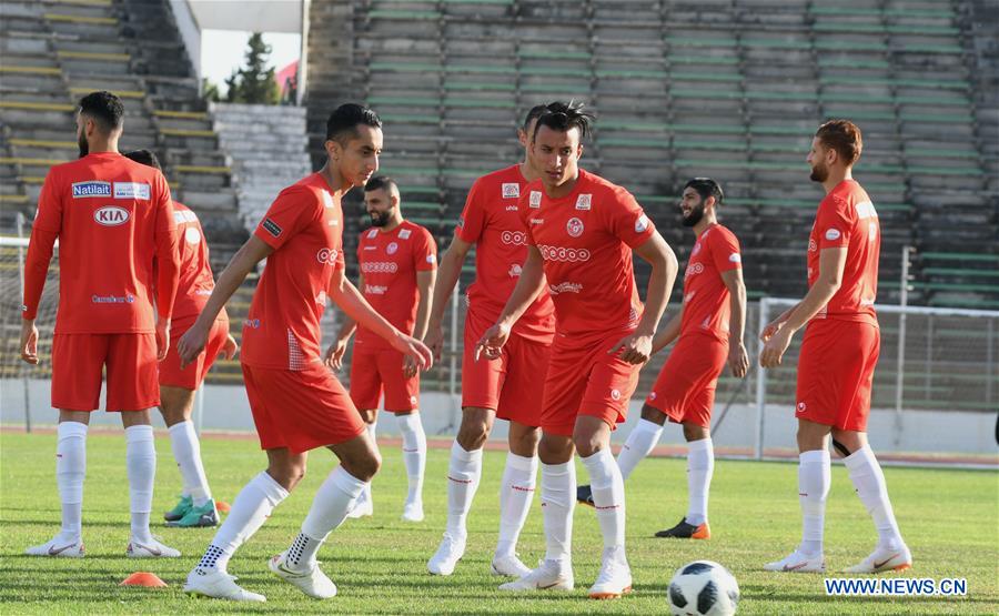 (SP)TUNISIA-TUNIS-WORLD CUP-TRAINING