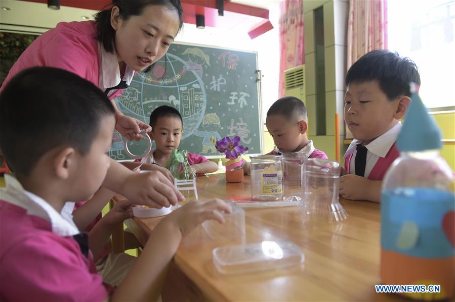 CHINA-HEBEI-WORLD ENVIRONMENT DAY-KINDERGARTEN (CN)