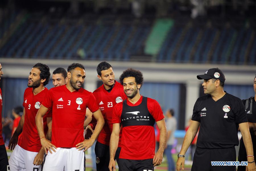 (SP)EGYPT-CAIRO-SOCCER-WORLD CUP-TRAINING