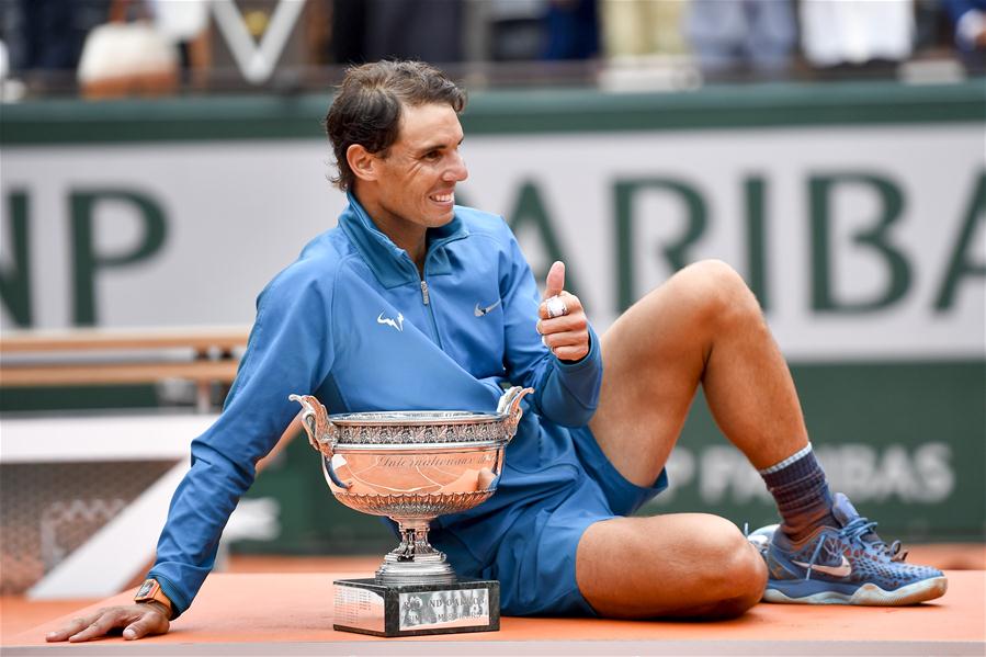 (SP)FRANCE-PARIS-TENNIS-FRENCH OPEN-DAY 15-MEN'S SINGLES FINAL-AWARDING CEREMONY