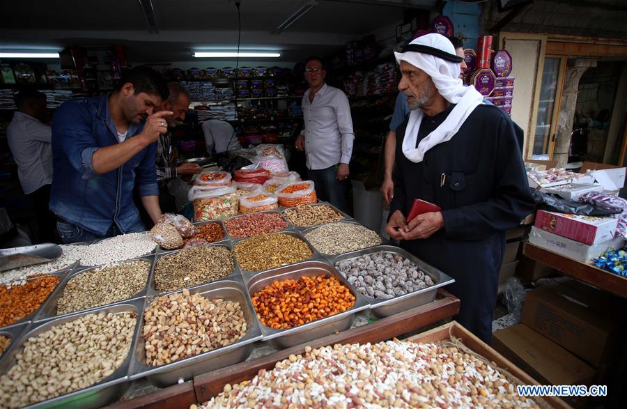 MIDEAST-NABLUS-EID AL-FITR