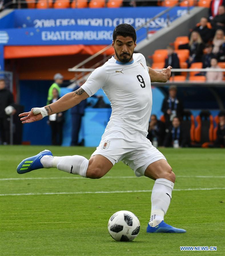 (SP)RUSSIA-YEKATERINBURG-2018 WORLD CUP-GROUP A-EGYPT VS URUGUAY