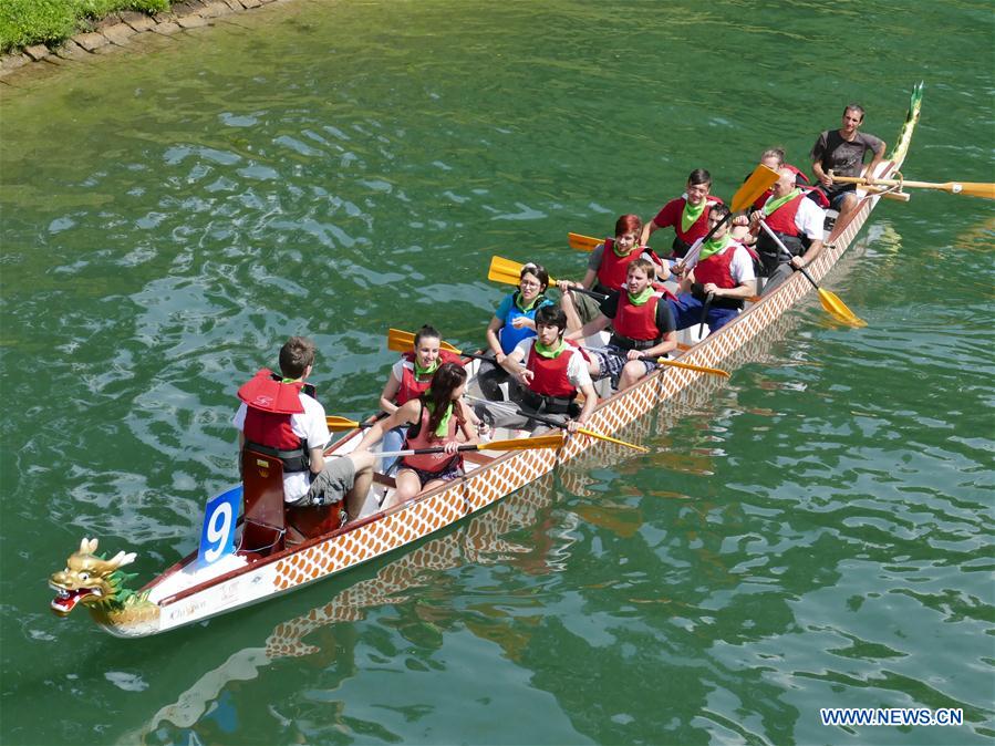 SLOVENIA-LJUBLJANA-DRAGON BOAT RACE