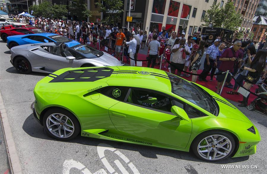 CANADA-TORONTO-EXOTIC CAR SHOW