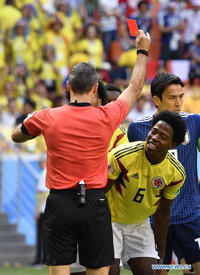 (SP)RUSSIA-SARANSK-2018 WORLD CUP-GROUP H-COLOMBIA VS JAPAN