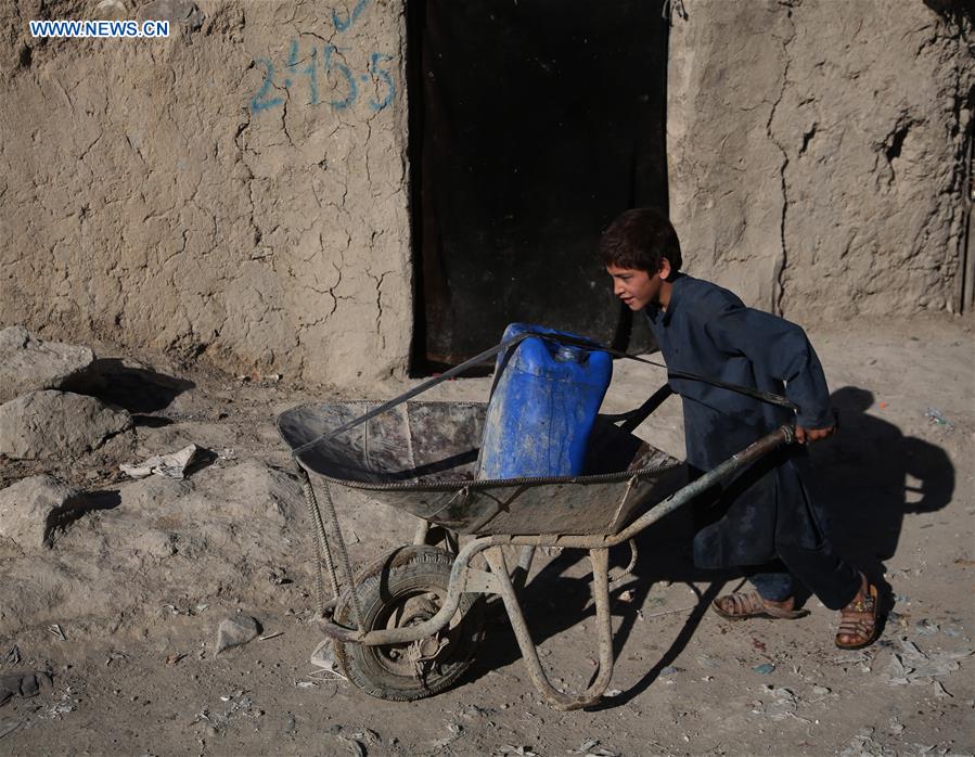 AFGHANISTAN-KABUL-DISPLACED CHILDREN-WORLD REFUGEE DAY